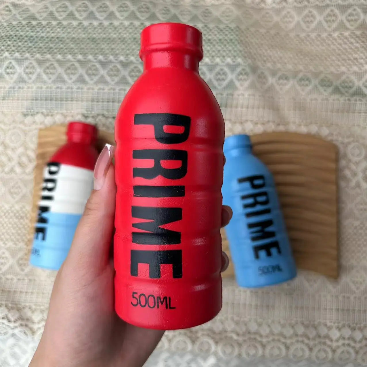 1pc Stress Relief Squeeze Toy, Slow Rising Prime Beverage Bottle, Perfect Fidget Toys For Birthday Party/Christmas/New Year Gift