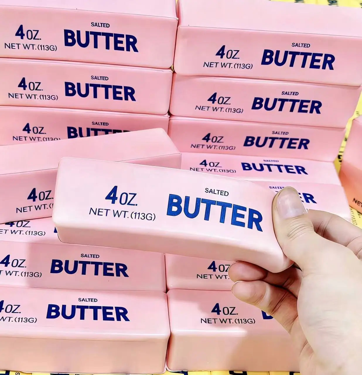Stress-relieving Toys, Discounted Butter Sticks, Slow-rebound Toys, Popular Online, Buttery Squeezing Toys, Cute Toys.