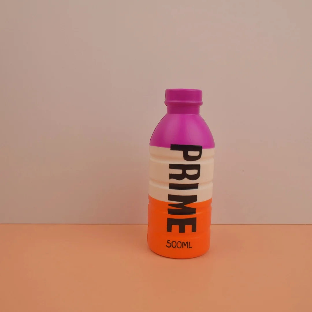 1pc Stress Relief Squeeze Toy, Slow Rising Prime Beverage Bottle, Perfect Fidget Toys For Birthday Party/Christmas/New Year Gift