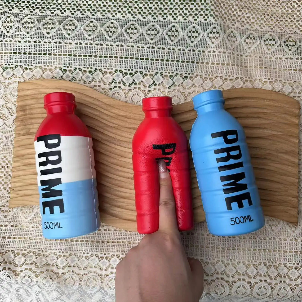1pc Stress Relief Squeeze Toy, Slow Rising Prime Beverage Bottle, Perfect Fidget Toys For Birthday Party/Christmas/New Year Gift