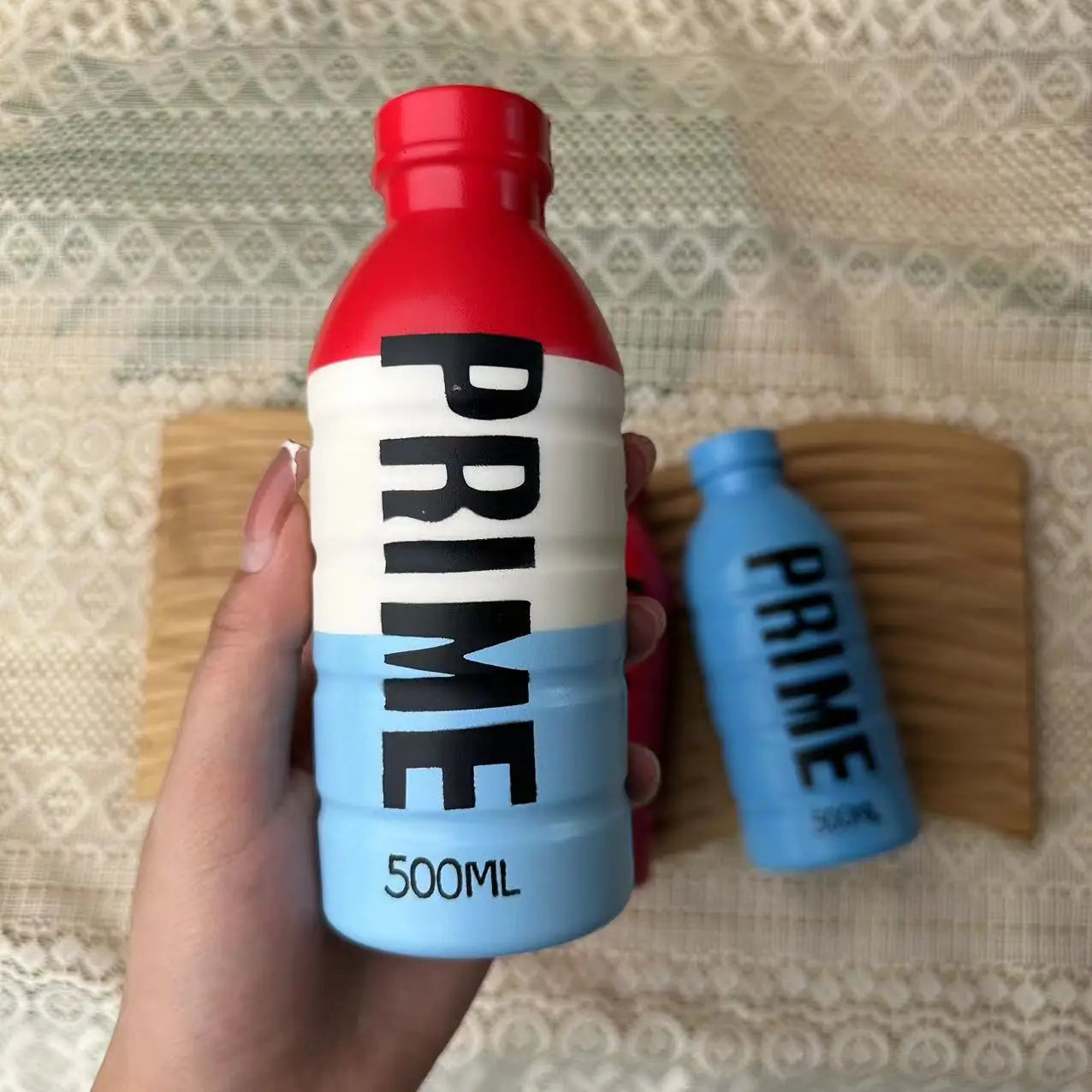 1pc Stress Relief Squeeze Toy, Slow Rising Prime Beverage Bottle, Perfect Fidget Toys For Birthday Party/Christmas/New Year Gift