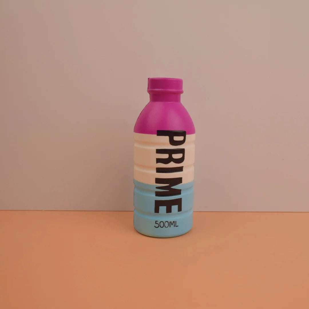 1pc Stress Relief Squeeze Toy, Slow Rising Prime Beverage Bottle, Perfect Fidget Toys For Birthday Party/Christmas/New Year Gift